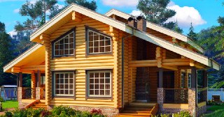 Строительство дома из бревна под ключ Ишимбай цены от 10559 руб.